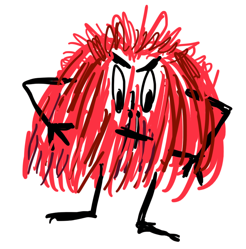 little red scruffy gremlin