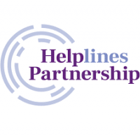 Helplines partnership logo